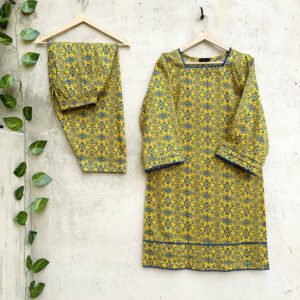 Marigold Tale – 2 Pc Stitched