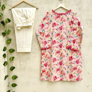 ROSE TINT - 2 Pc Stitched